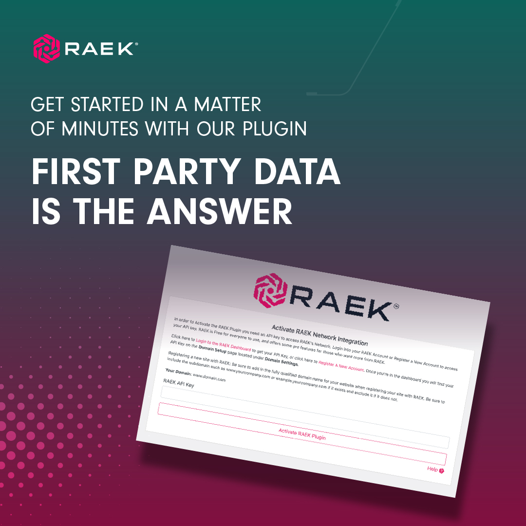 RAEK First-Party Data Collection