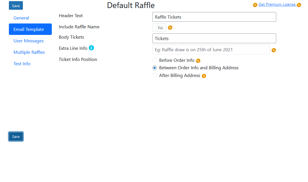 Raffle Play Woocommerce