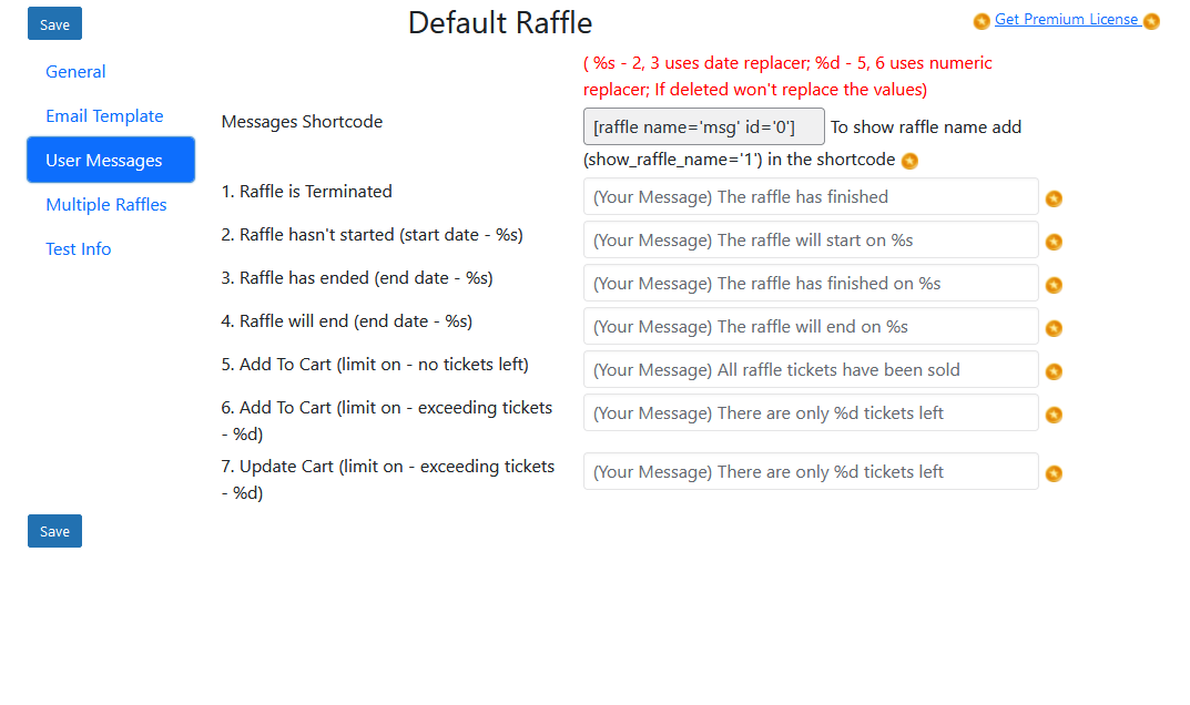 Raffle Play Woocommerce