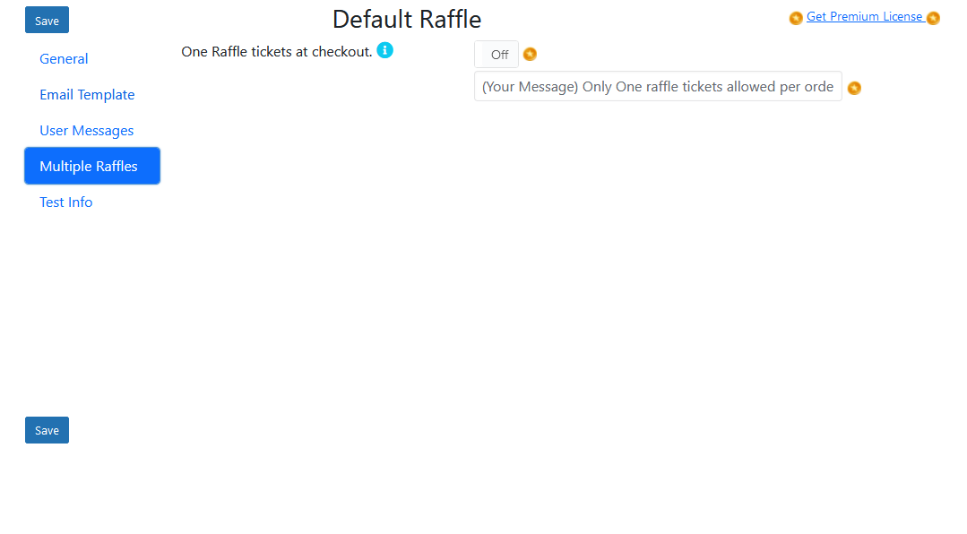 Raffle Play Woocommerce