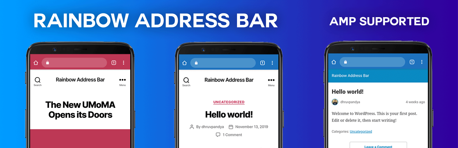 Rainbow Address Bar
