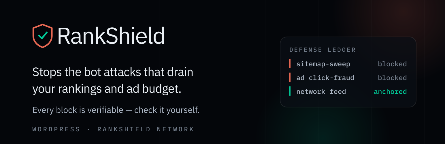 RankShield — Ranking & Ad-Spend Attack Protection