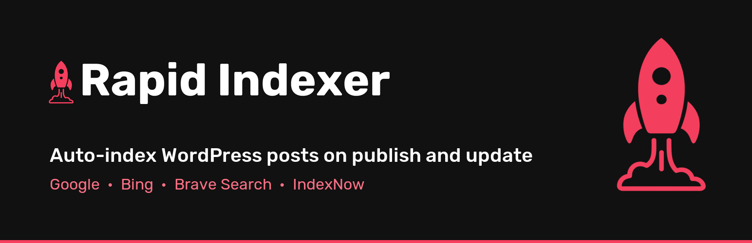 Rapid Indexer – Auto Indexing for Google, Bing, Brave &amp; IndexNow