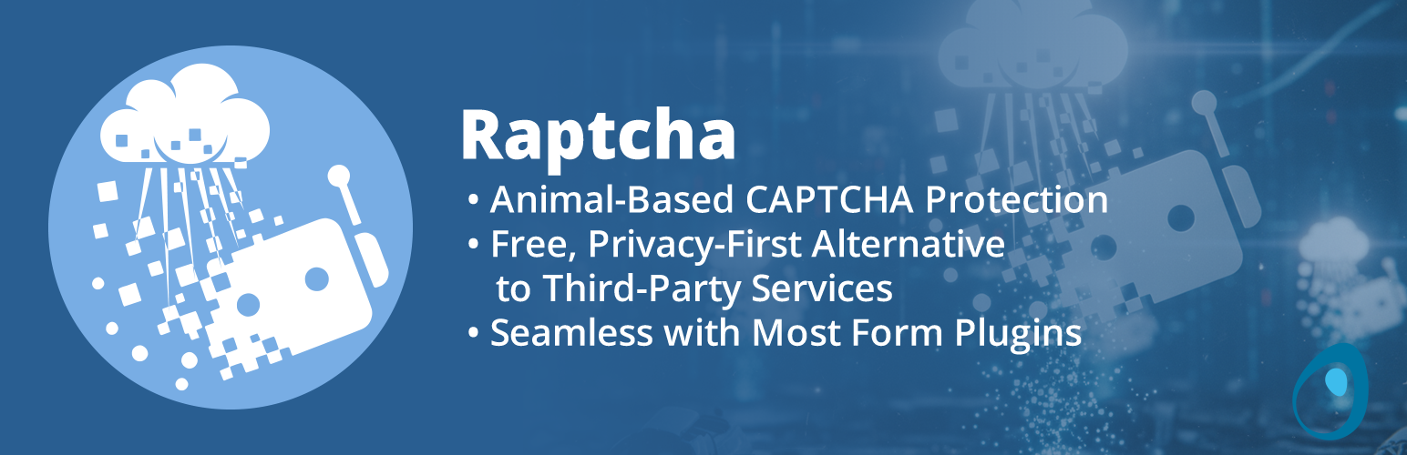 WordPress 外掛 Raptcha 的封面圖片。