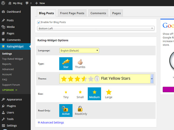 WYSISYG User-Friendly Configuration