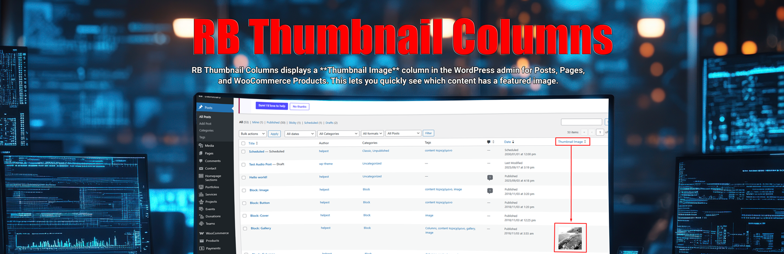 RB Thumbnail Columns