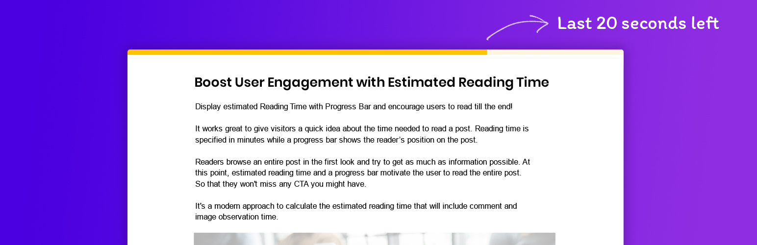 Read Meter – Reading Time & Progress Bar