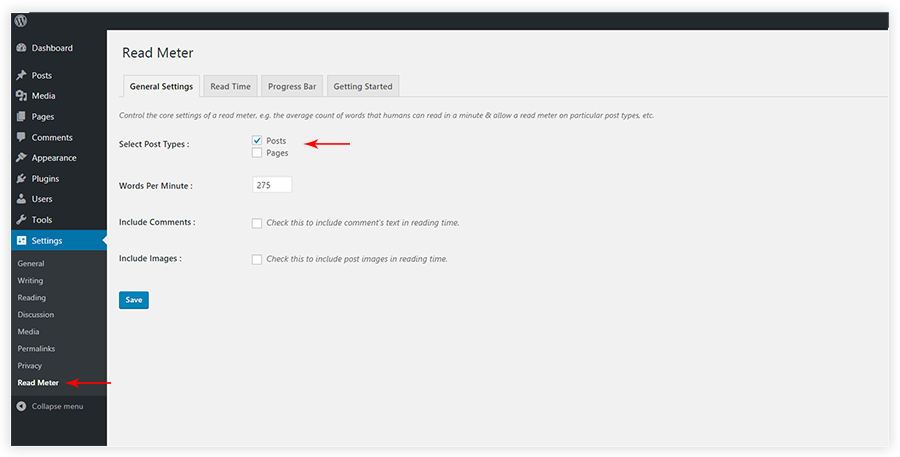 General Settings
