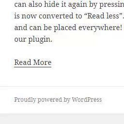 Read More Without Refresh