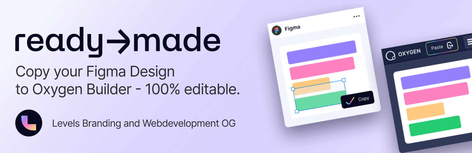 Figma to Oxygen Builder – ready→made WordPress Integration