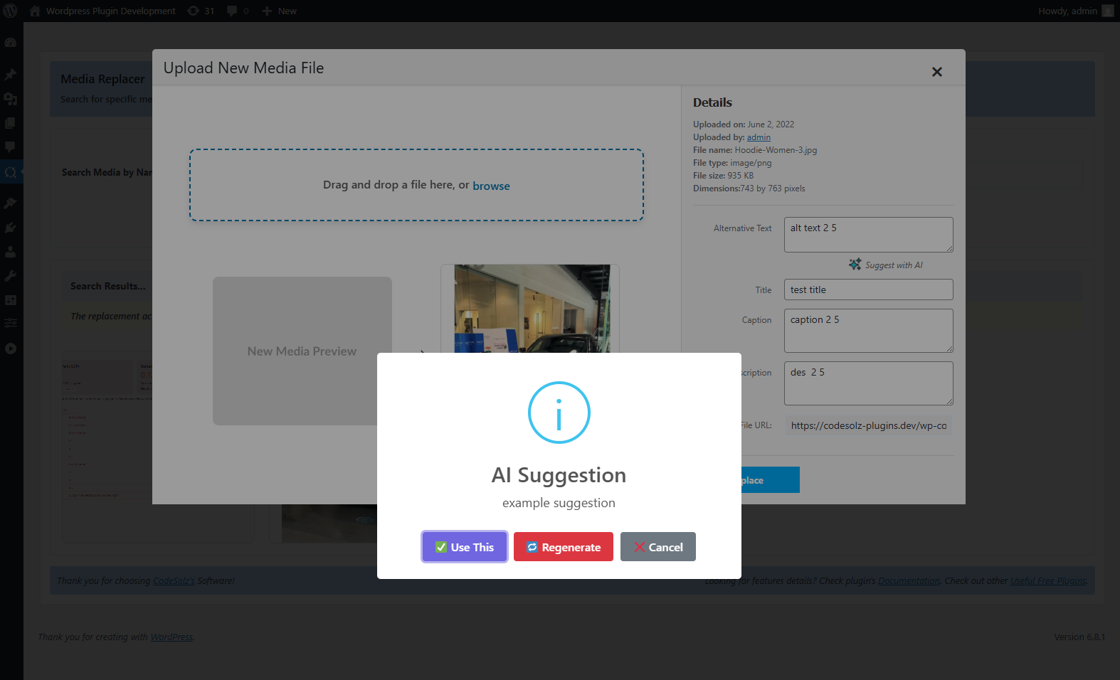 Better Find and Replace – AI-Powered Suggestions
