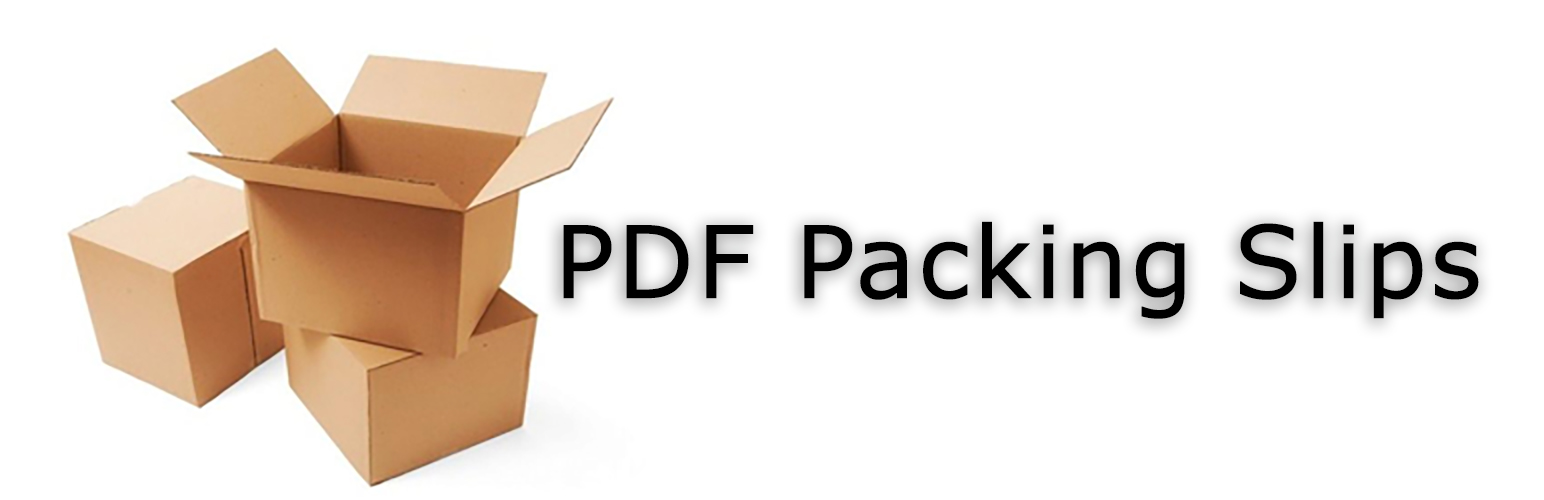 Really Simple Packing Slips PDF