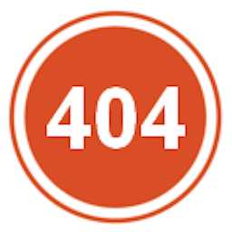 Redirect 404 Error Page to Homepage logo
