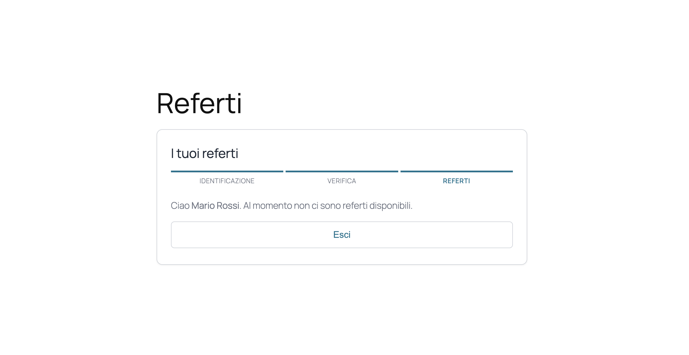 Report list with "new" badge and download