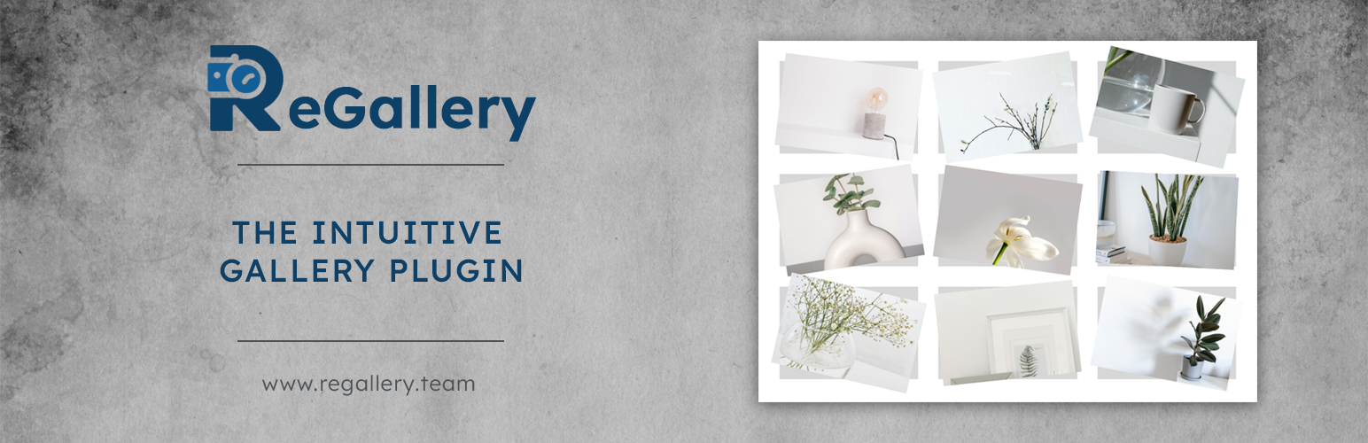 WordPress 外掛 Re Gallery – Responsive Photo Gallery Plugin 的封面圖片。
