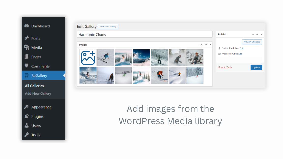 Add Image to the Gallery