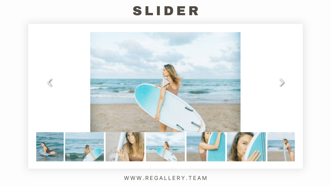 Gallery Slider view