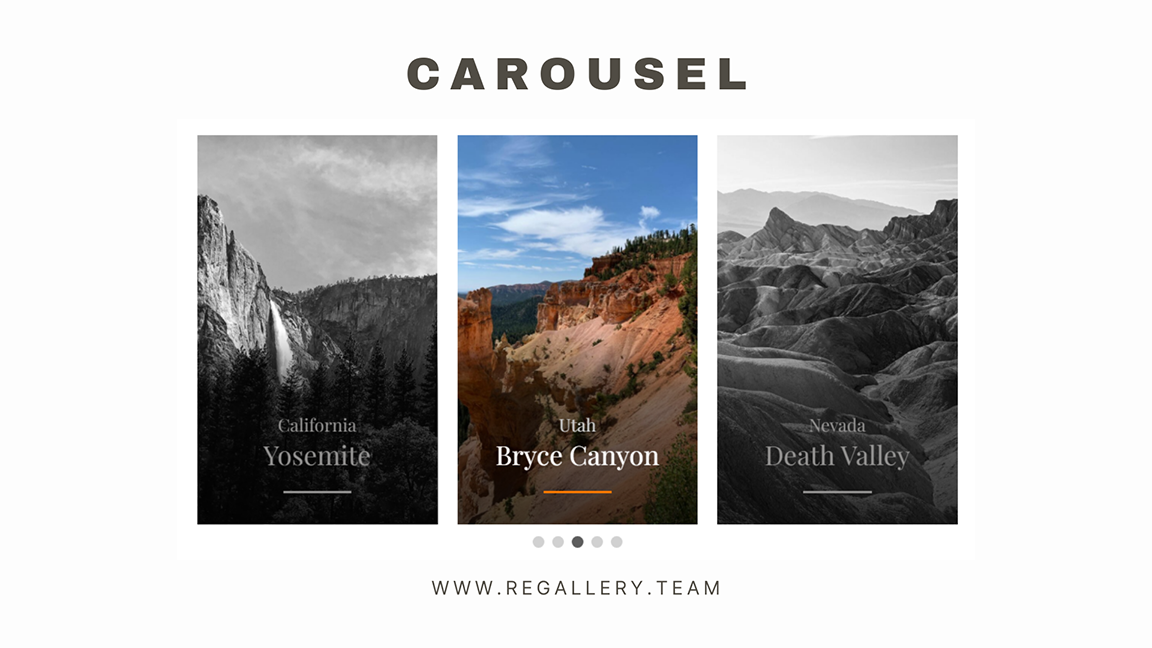 Gallery Carousel view