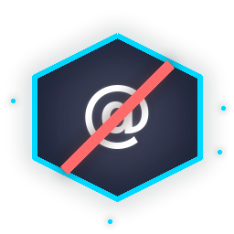 Registration Email Blocker Icon