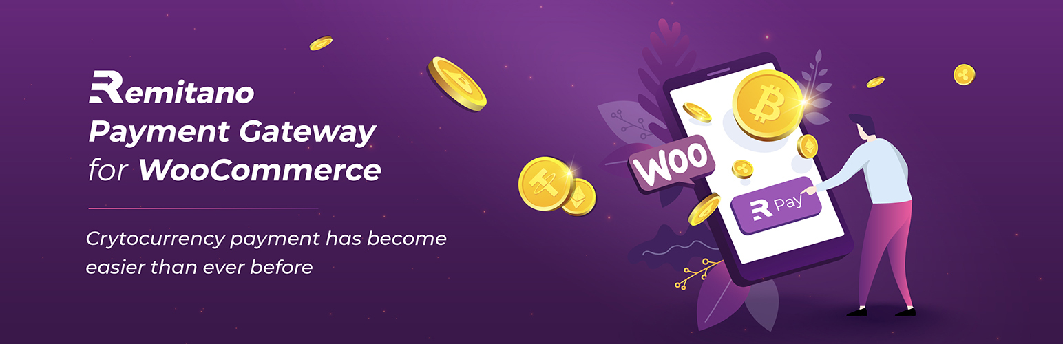 Remitano Payment Gateway for WooCommerce