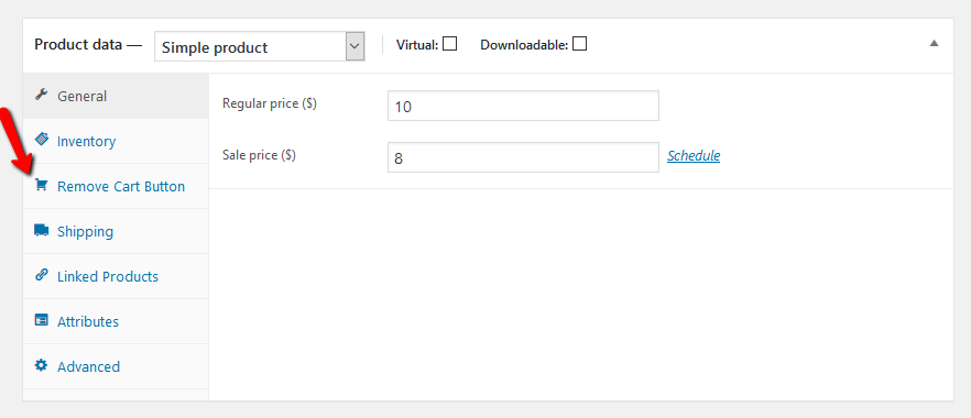 Remove Add to Cart WooCommerce