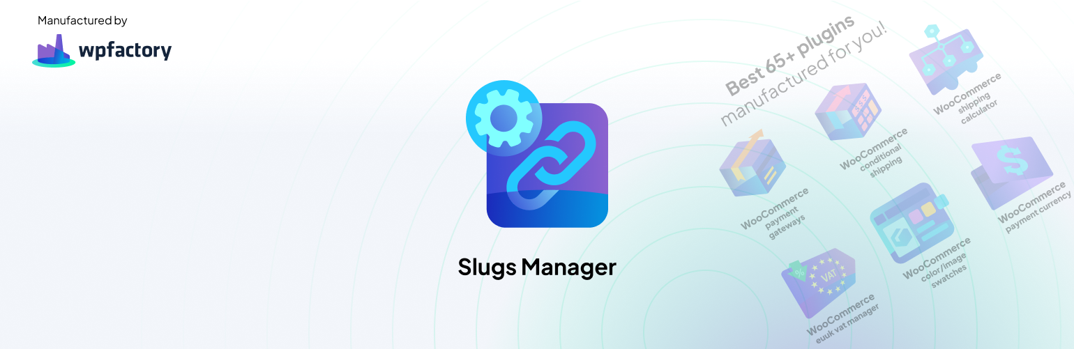 WordPress 外掛 Slugs Manager: Delete Old Permalinks from WordPress Database 的封面圖片。