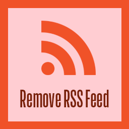 Remove Rss Feed Wordpress プラグイン Wordpress Org 日本語