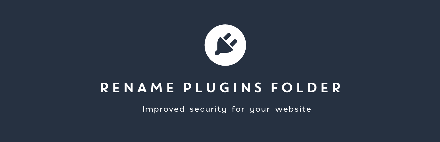 WordPress 外掛 Rename Plugins Folder 的封面圖片。