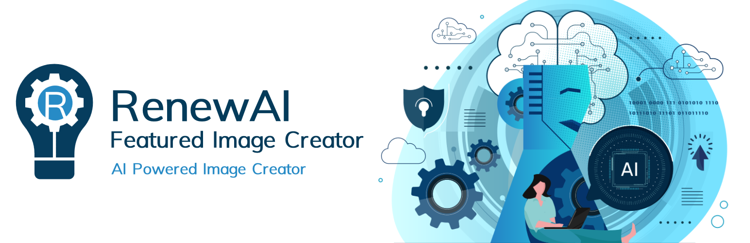 WordPress 外掛 RenewAI Featured Image Generator 的封面圖片。