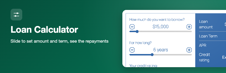 Loan Calculator preview