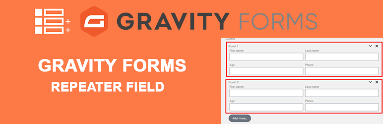 Repeater fields for Gravity Forms