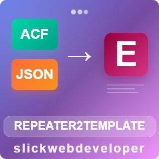 Repeater2Template Widget for ACF Repeater and Elementor Icon