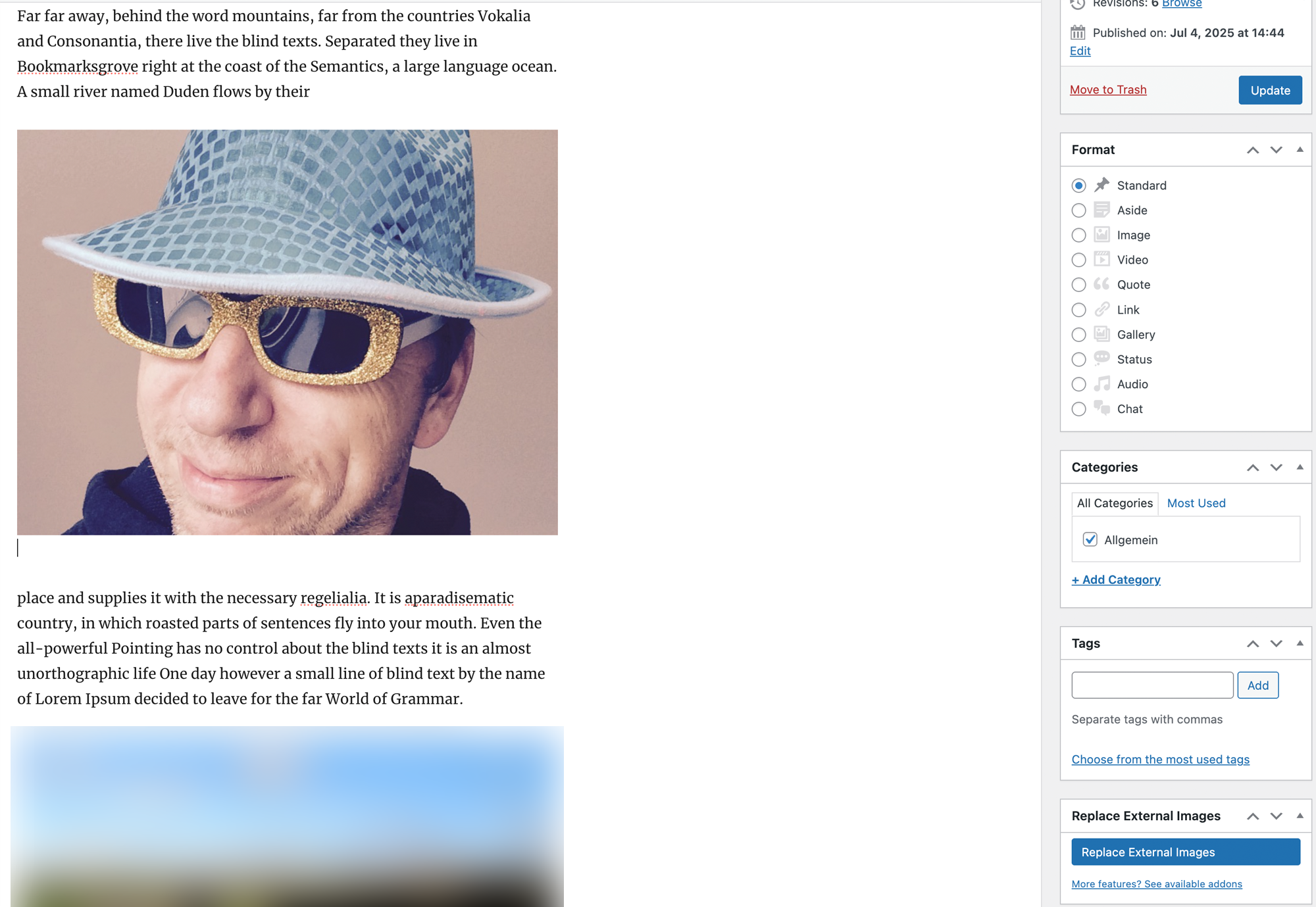 Works in both Classic Editor and Gutenberg, including multi-image posts.
