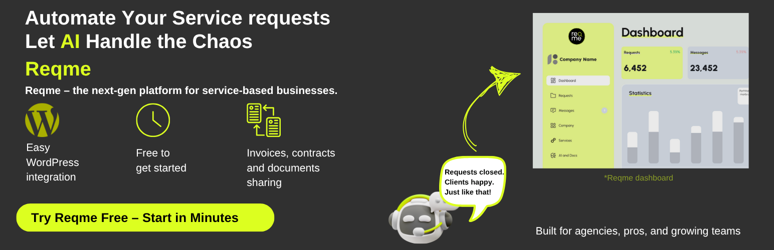 Reqme – AI-Powered Service Management