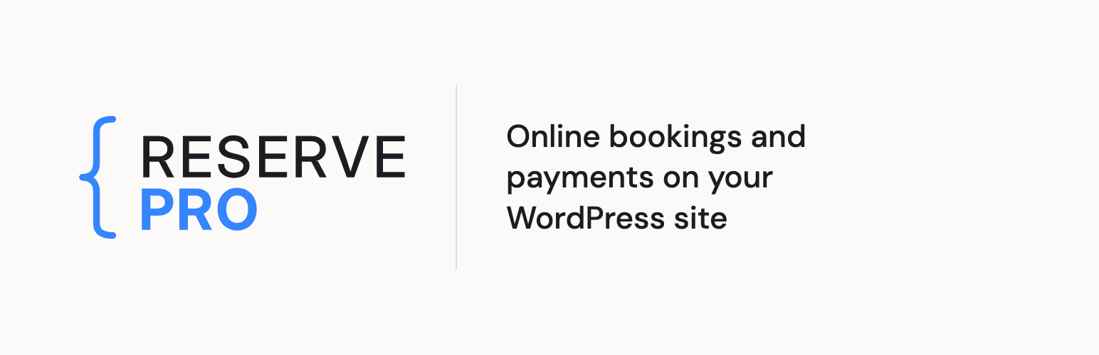 WordPress 外掛 ReservePro Booking Widgets 的封面圖片