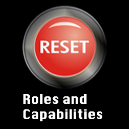 Reset Roles and Capabilities logo