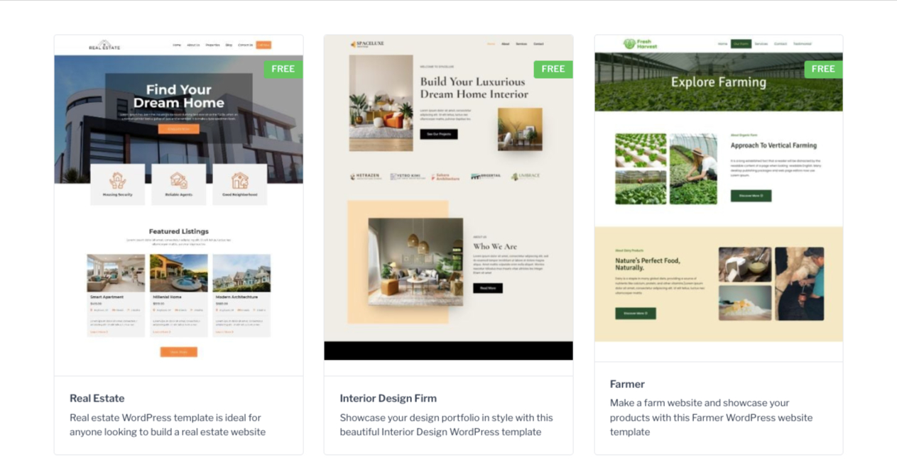Go to Responsive > Responsive Templates to see all templates.