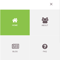 Responsive Bold Navigation logo