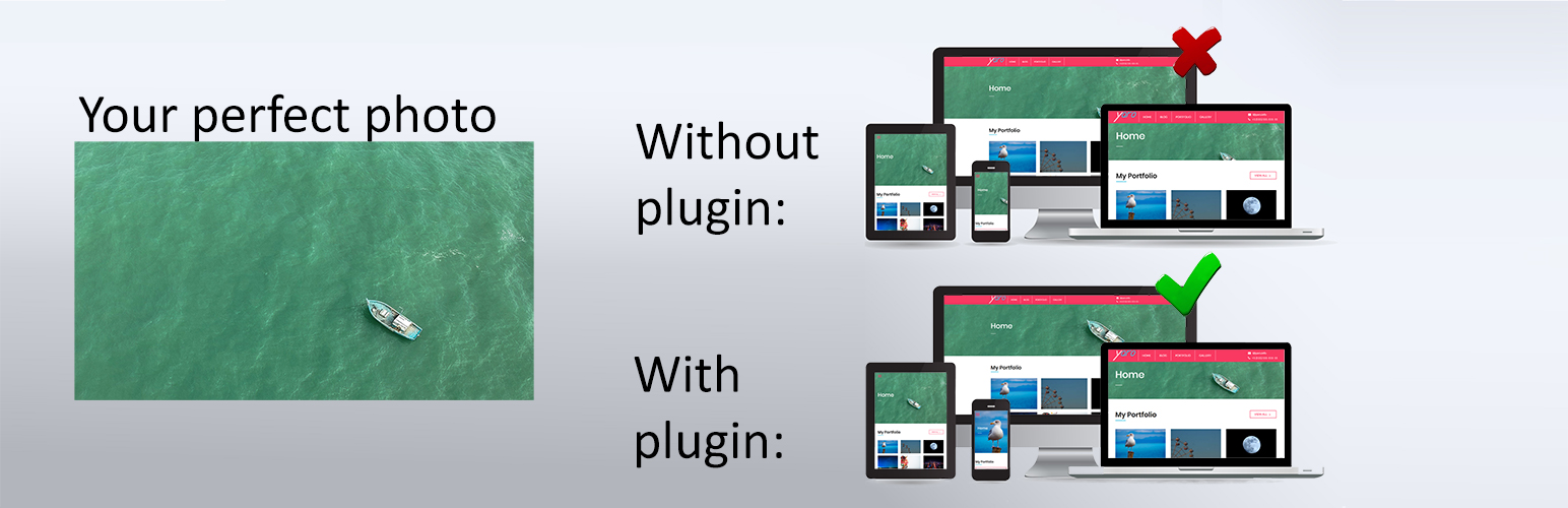 Responsive cropped Yummy images, pictures and thumbnails
