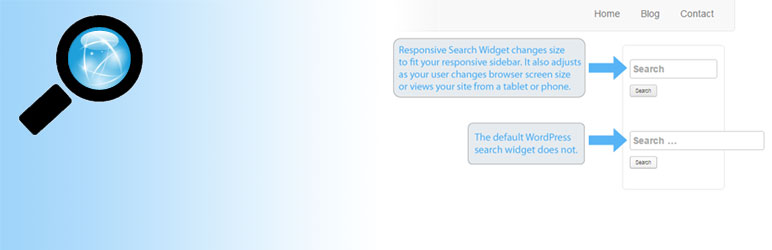 Responsive Search Widget