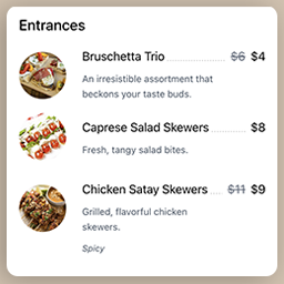 Restaurant Menus with Prices - Updated!, Food Menu Prices