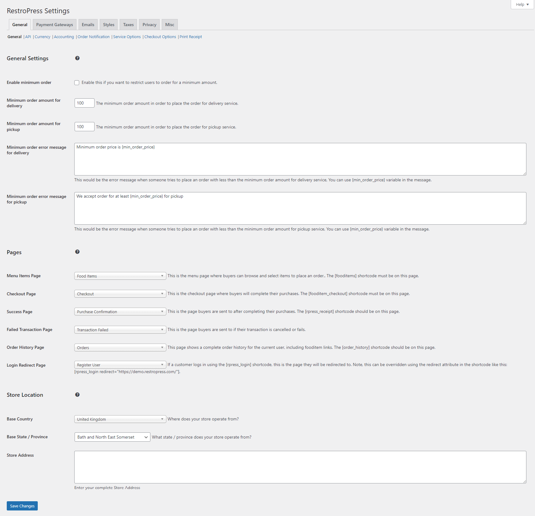 RestroPress &#8211; Online Food Ordering System - Screenshot 12