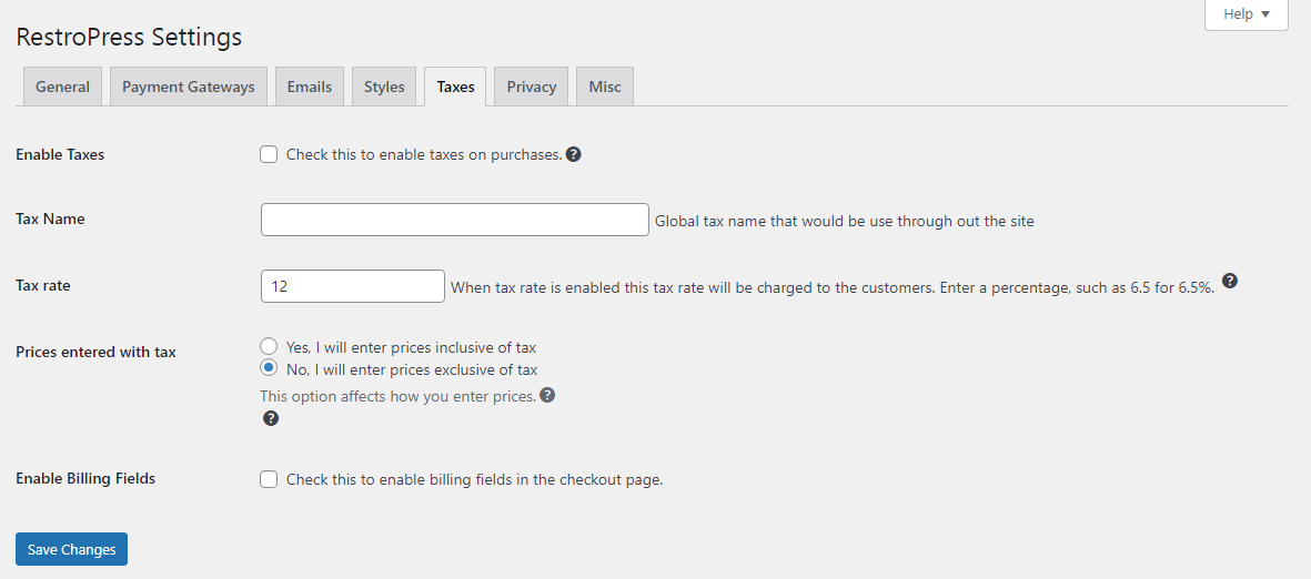 RestroPress – Online Food Ordering System