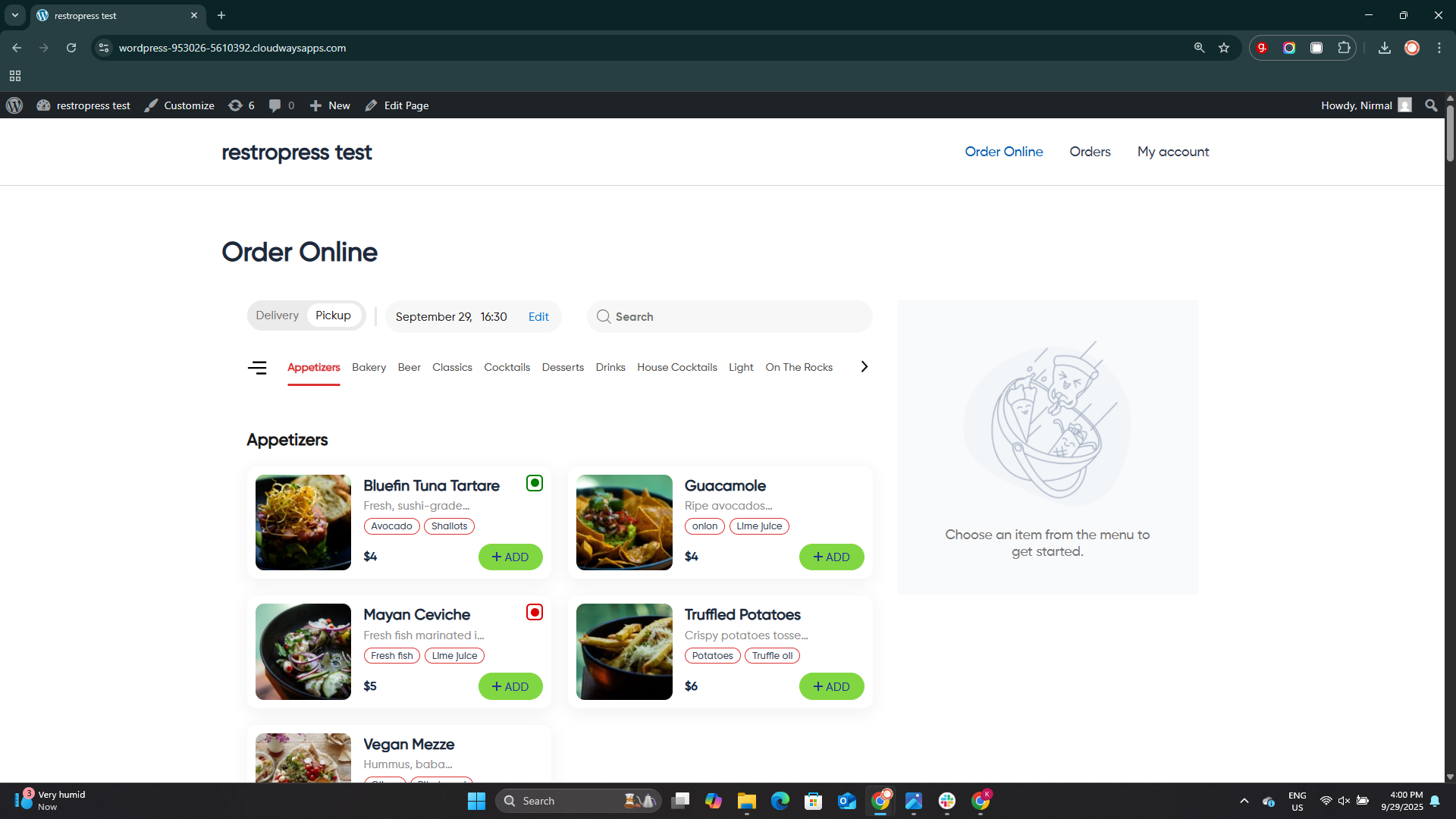 RestroPress &#8211; Online Food Ordering System - Screenshot 2