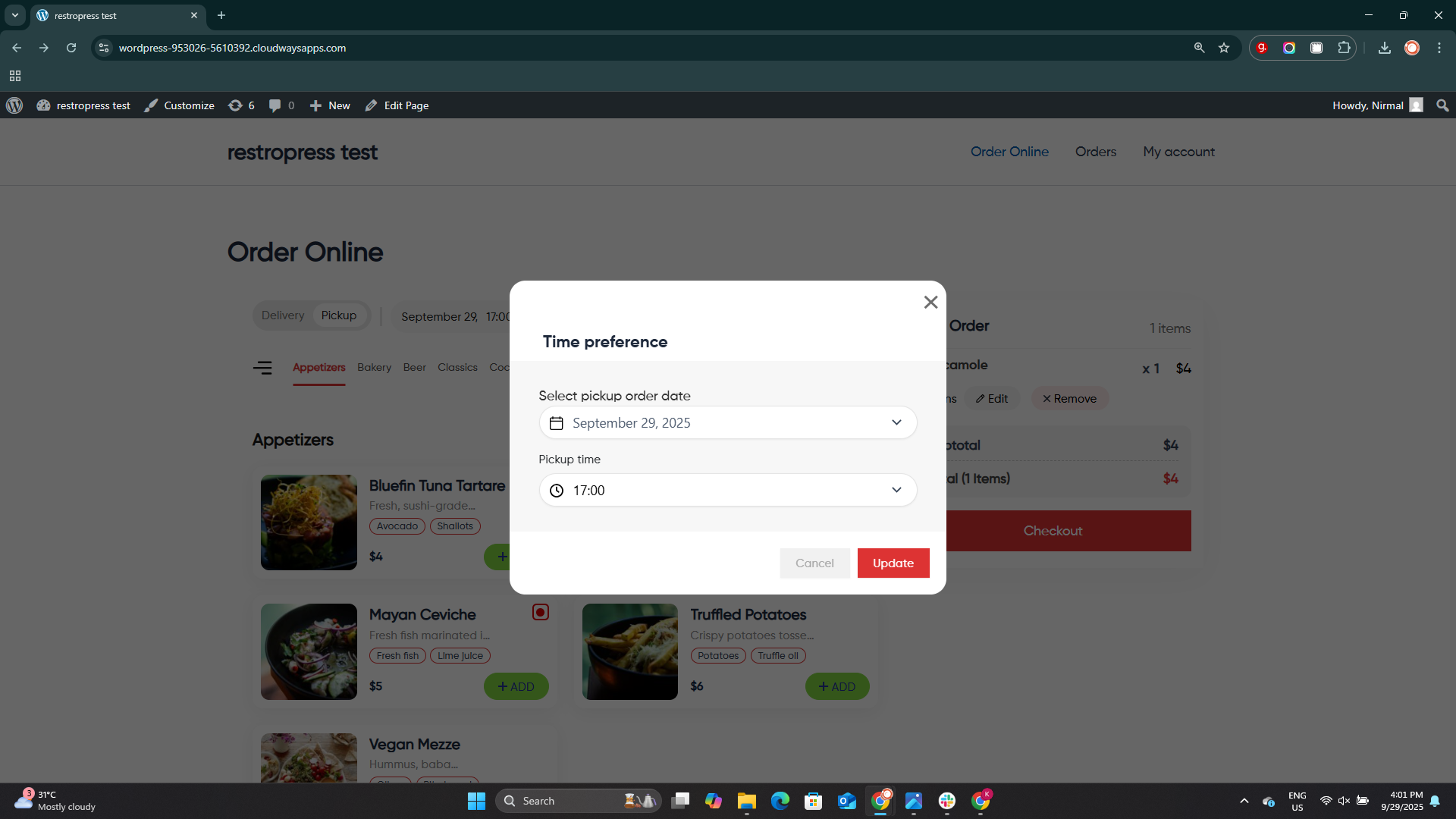 RestroPress &#8211; Online Food Ordering System - Screenshot 3