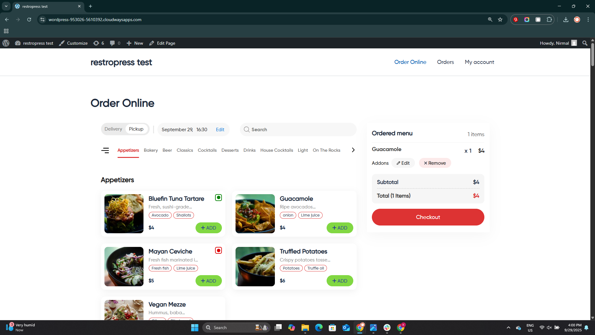 RestroPress &#8211; Online Food Ordering System - Screenshot 5