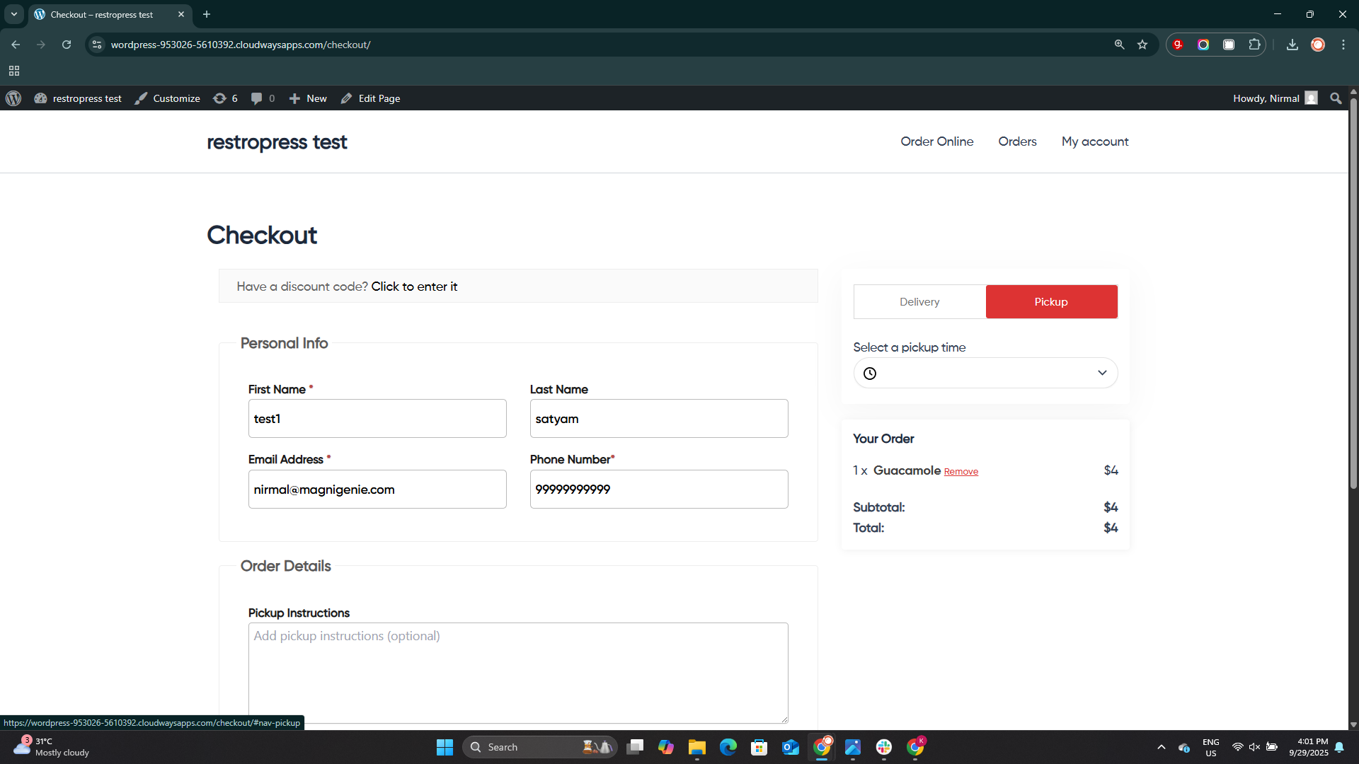 RestroPress &#8211; Online Food Ordering System - Screenshot 6