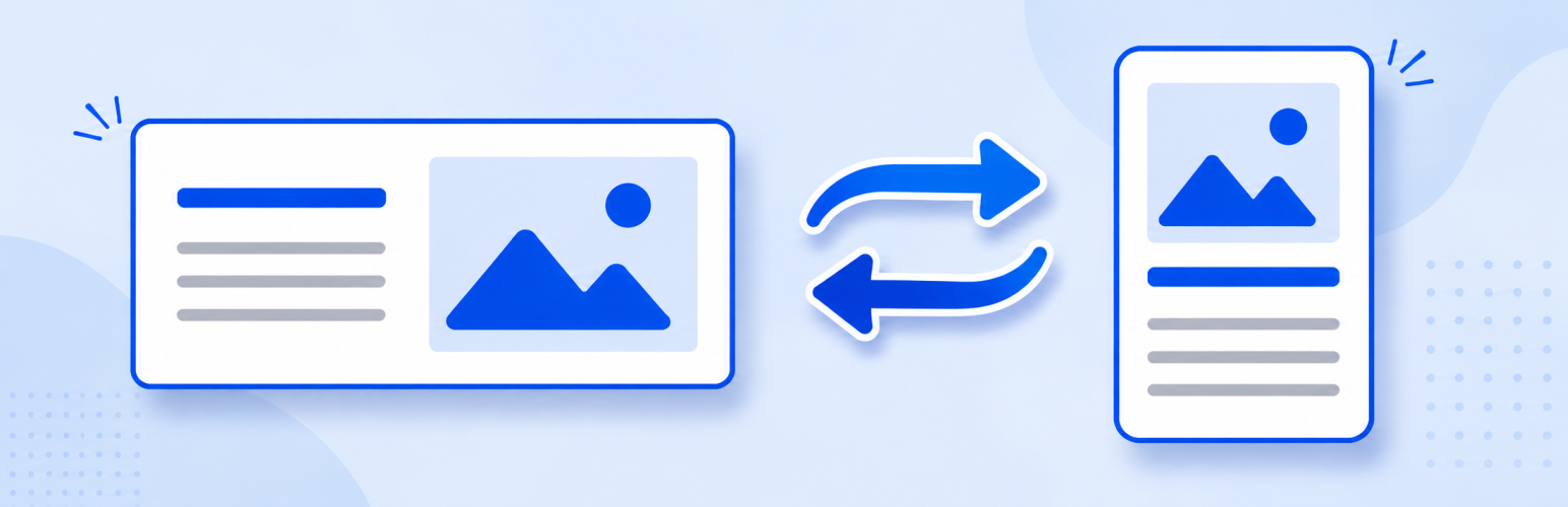 Reverse Column Order banner