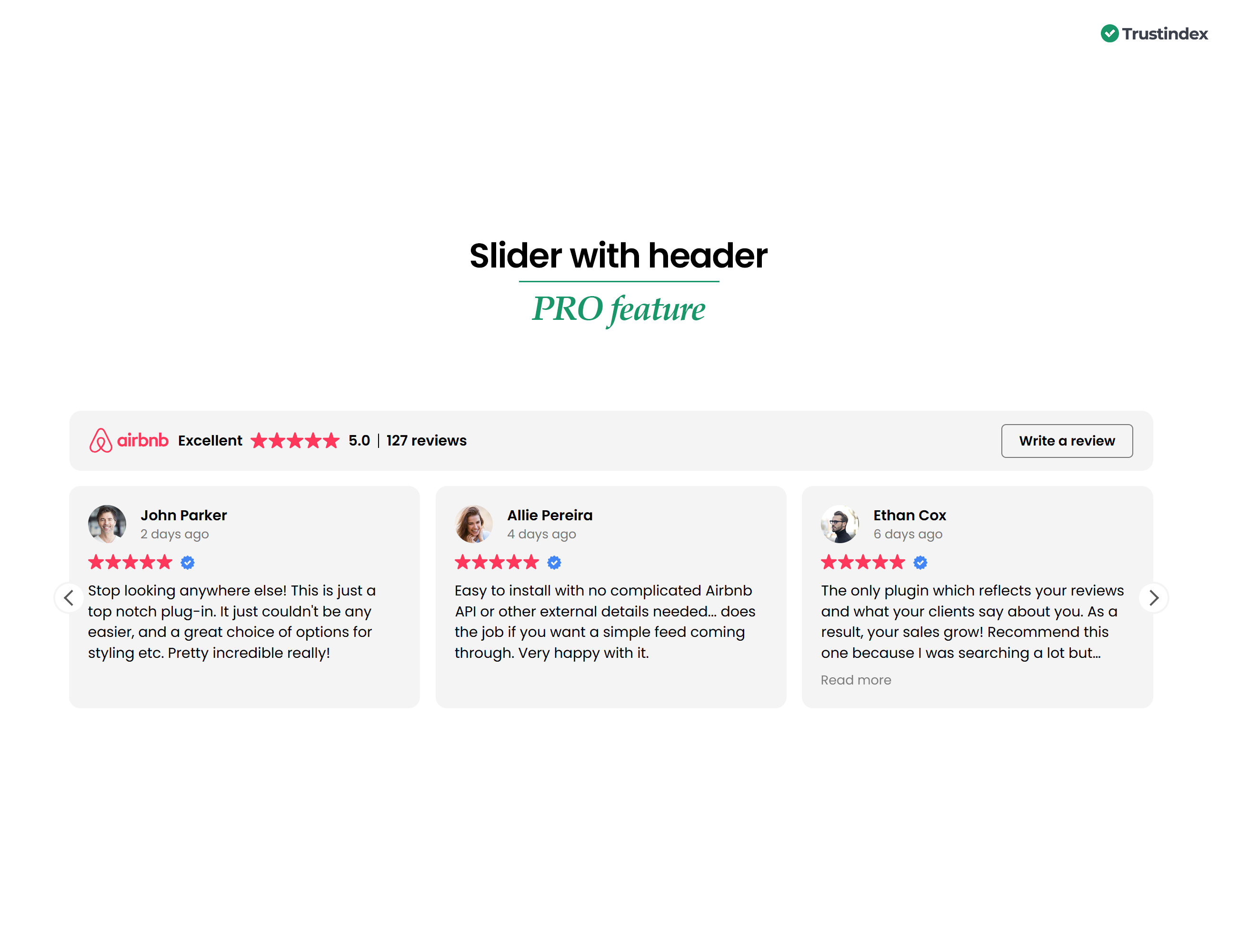 Widget de amostra - lista (fundo claro)