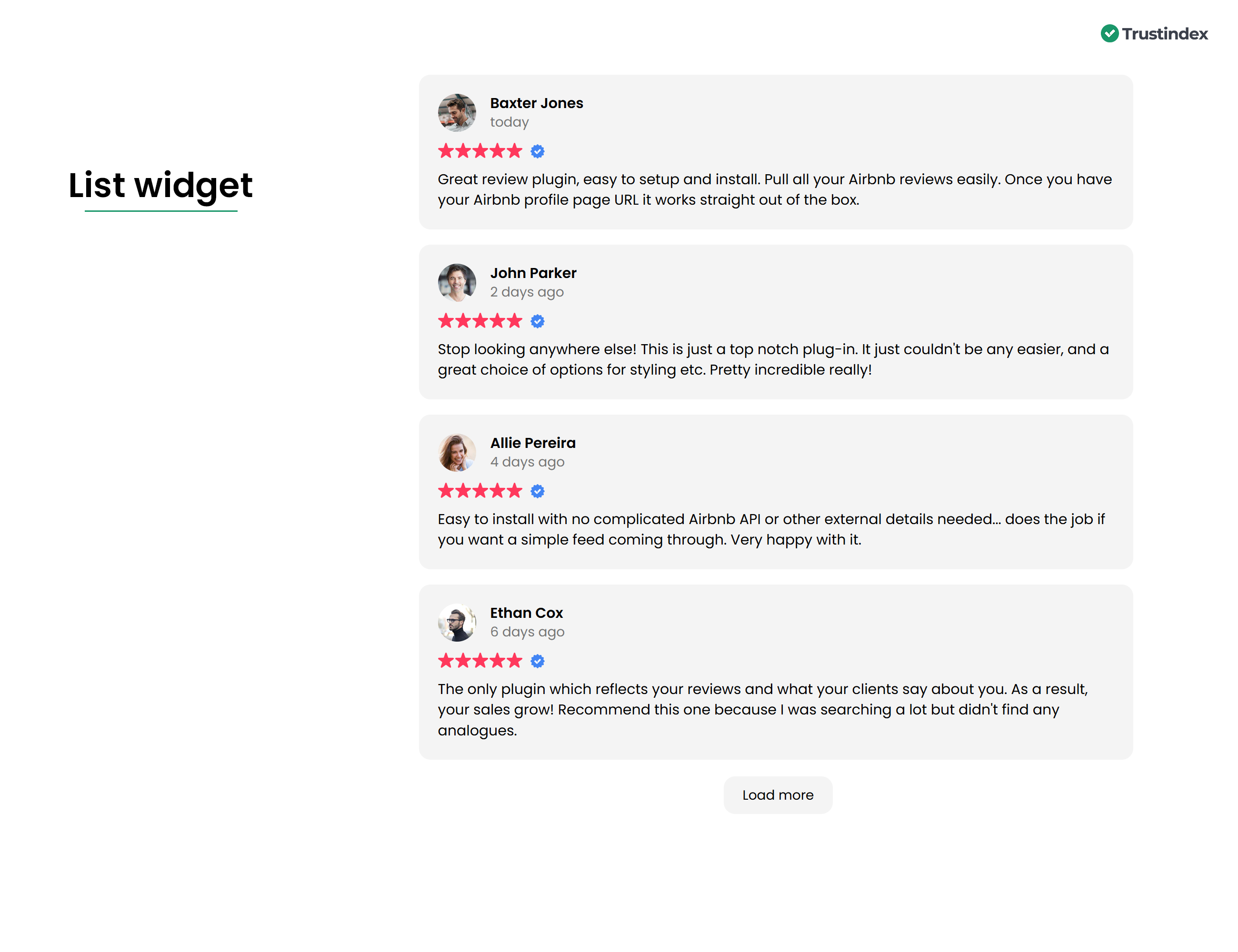 Selecione layouts facilmente